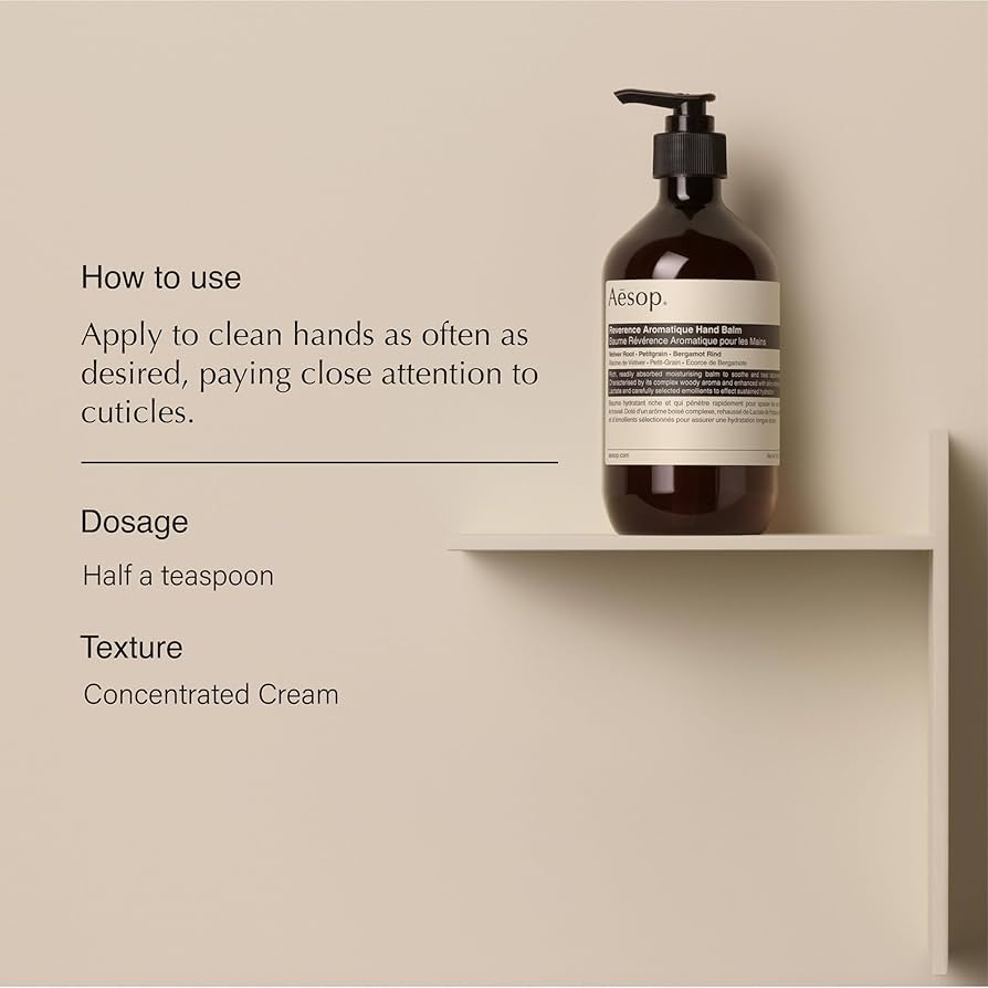 Amazon.co.jp: Aesop(イソップ) レバレンス ハンドバーム 500ml(並行