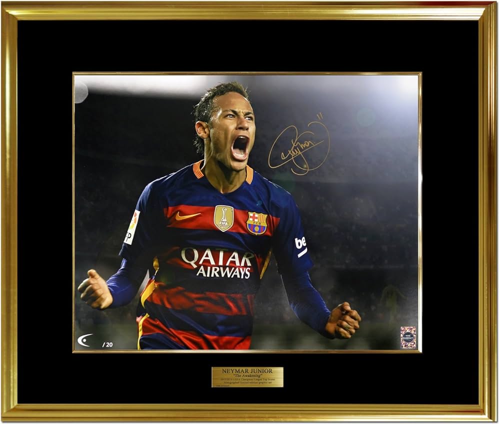 Amazon | THE DUGOUT(ザ・ダグアウト) ネイマール 直筆サイン入り 15