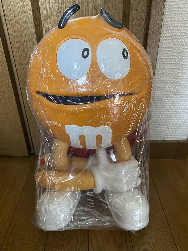 Amazon.co.jp: M＆ms エムアンドエムズ オレンジ ディスペンサー 40cm