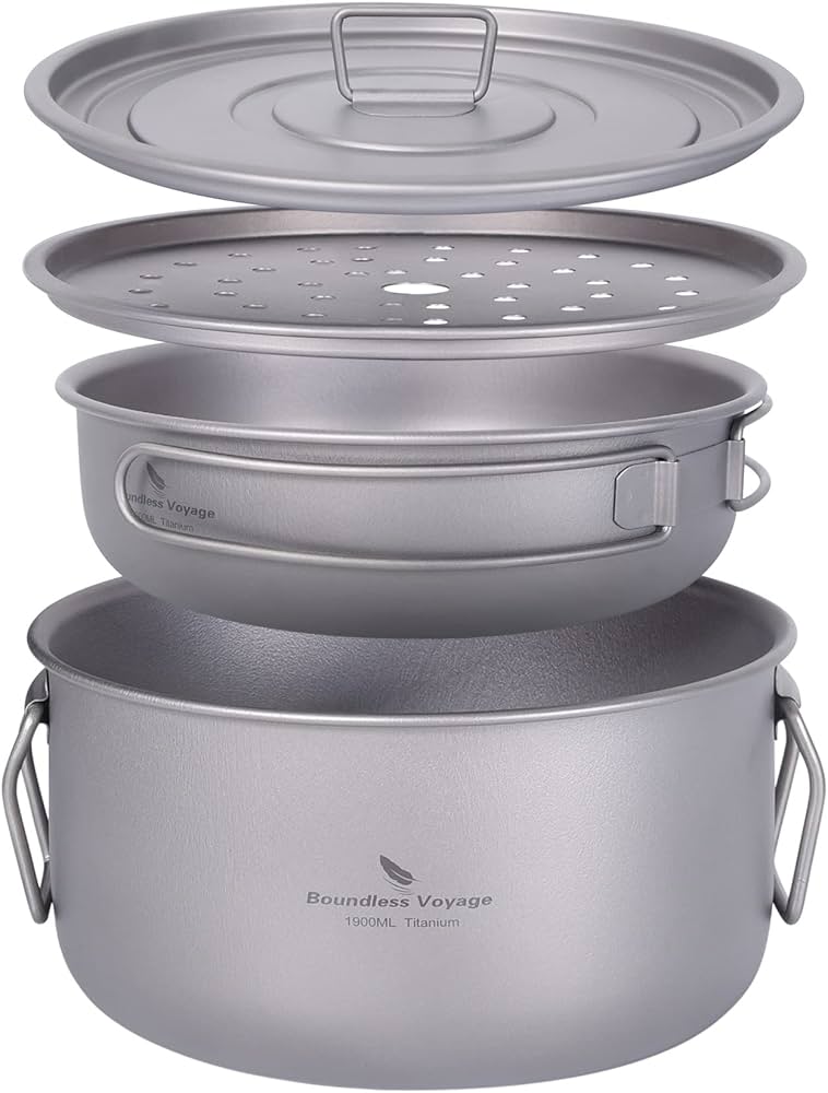 Boundless Voyage チタン食器セットとその他一式 Boundless Voyage