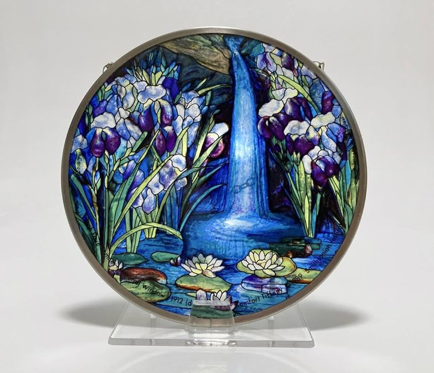 ティファニー スタジオ 睡蓮 ヴィンテージ ステンドグラス カナダ