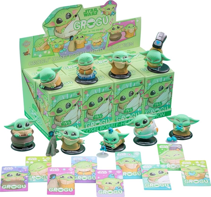 Amazon.co.jp: コスビ スター・ウォーズ シリーズ1 グローグー:キュー