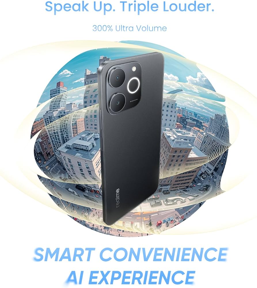 realme Note 70T 4G Smartphone 4+64GB, 6.75 Zoll Bildschirm