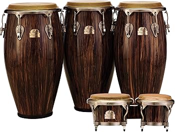 Amazon.com: Pearl Elite Series Wood-Fiber Bongos, Dark Chocolate