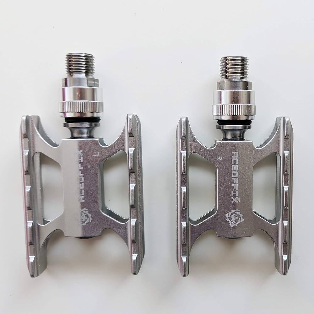 Amazon | aceoffix チタン製 クイックリリースペダル BROMPTON用 軽量