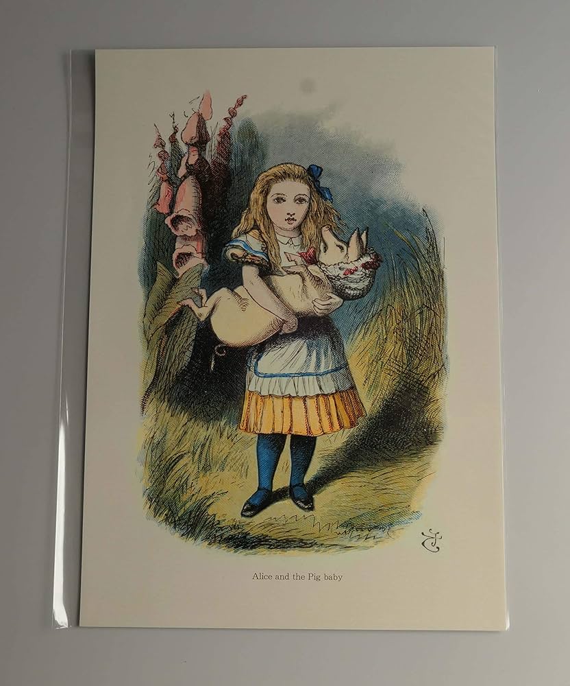 Amazon.co.jp: BiblioArt Series ジョン・テニエル「不思議の国の