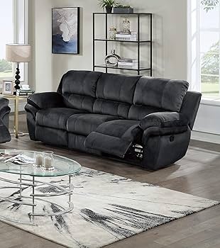 Amazon｜手動モーションリクライニングソファセット2個、3人掛けソファ