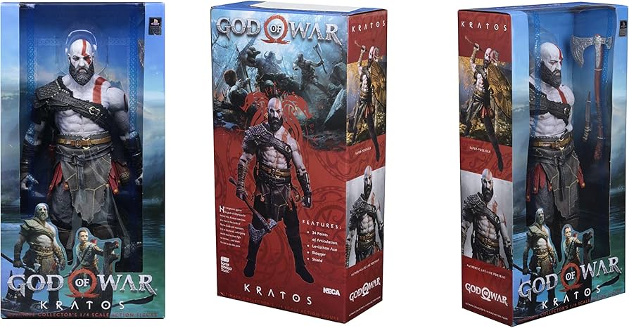 Amazon.co.jp: NECA - God of War (2018) - 1/4 Scale Action Figure
