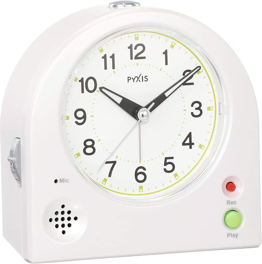 Amazon.co.jp: セイコー クロック 目覚まし時計 アナログ 録音 再生