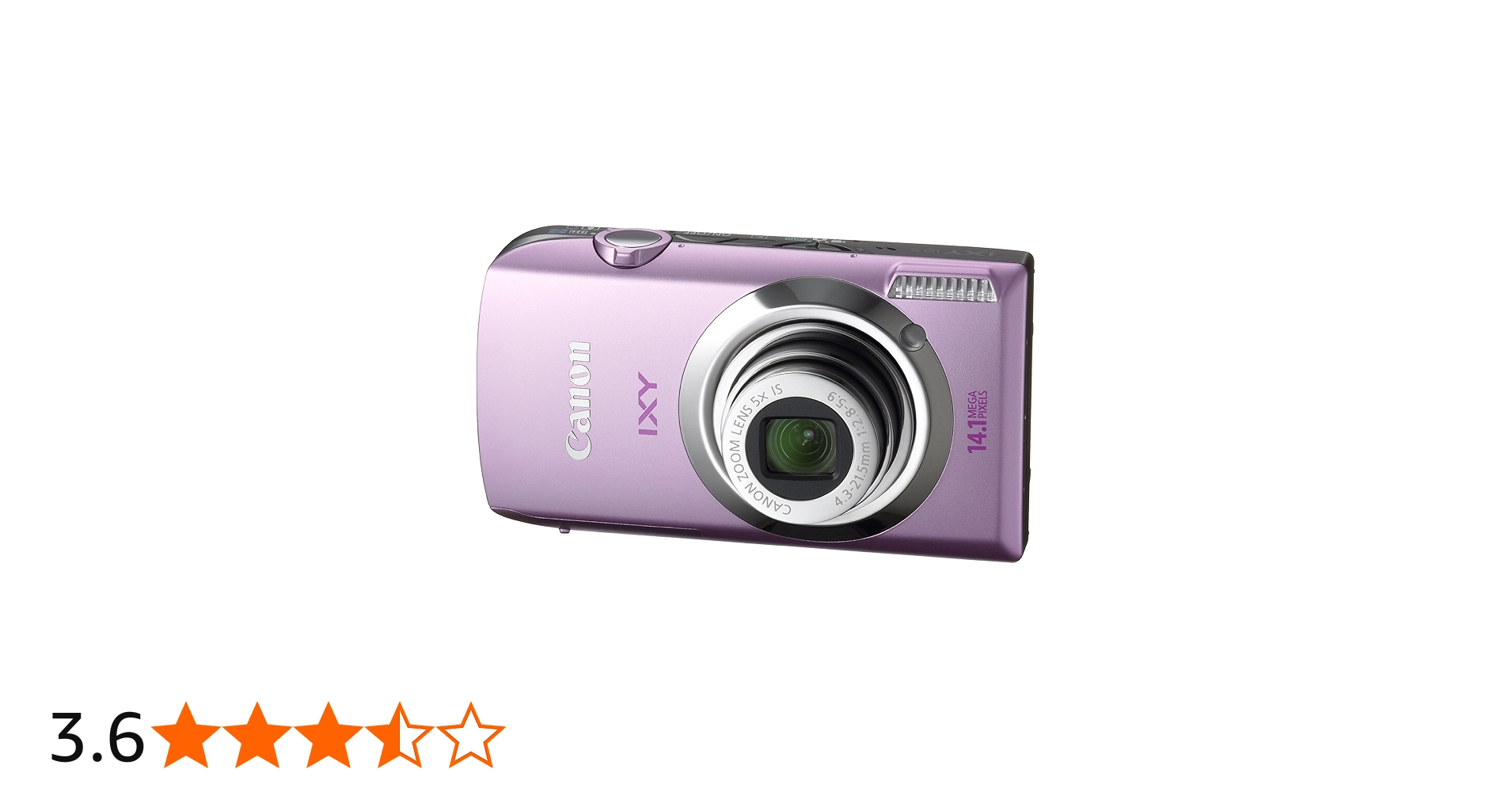 Amazon.co.jp: Canon Digital Camera IXY 10S Pink IXY10S(PK