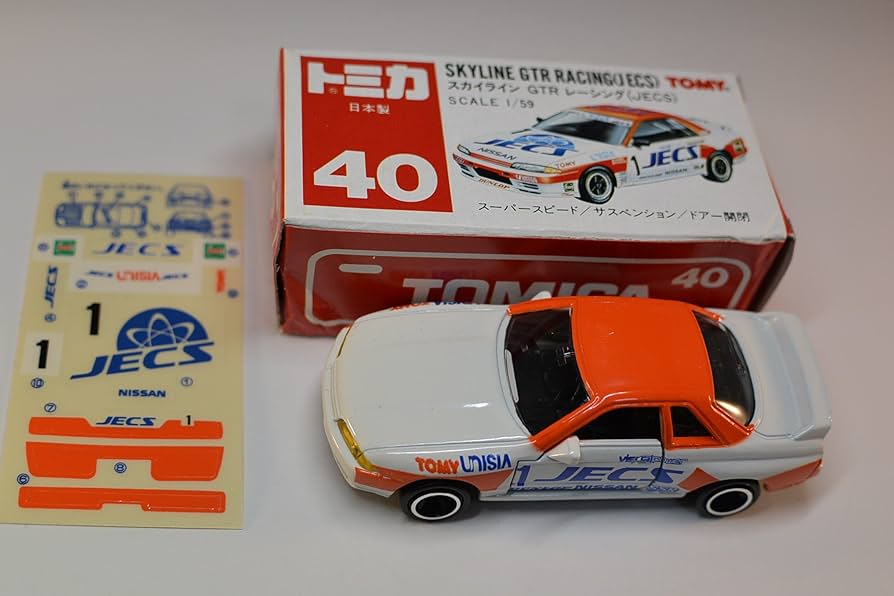 Amazon | トミカ 日本製 40 スカイライン GTR（R32) レーシング（JECS