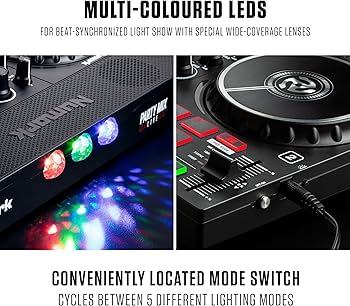 Amazon.com: Numark Party Mix Live DJ Controller with Speakers