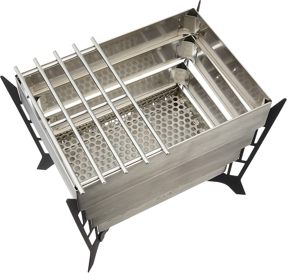 Amazon | ハングアウト 焚き火台 KOMOREBI コモレビ こもれび シルバー