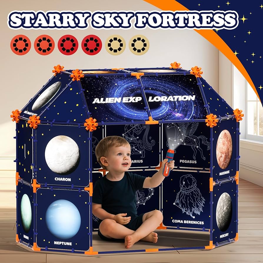 Amazon.com: KOALA DIARY Kids' Starry Sky Constellation Play Tent