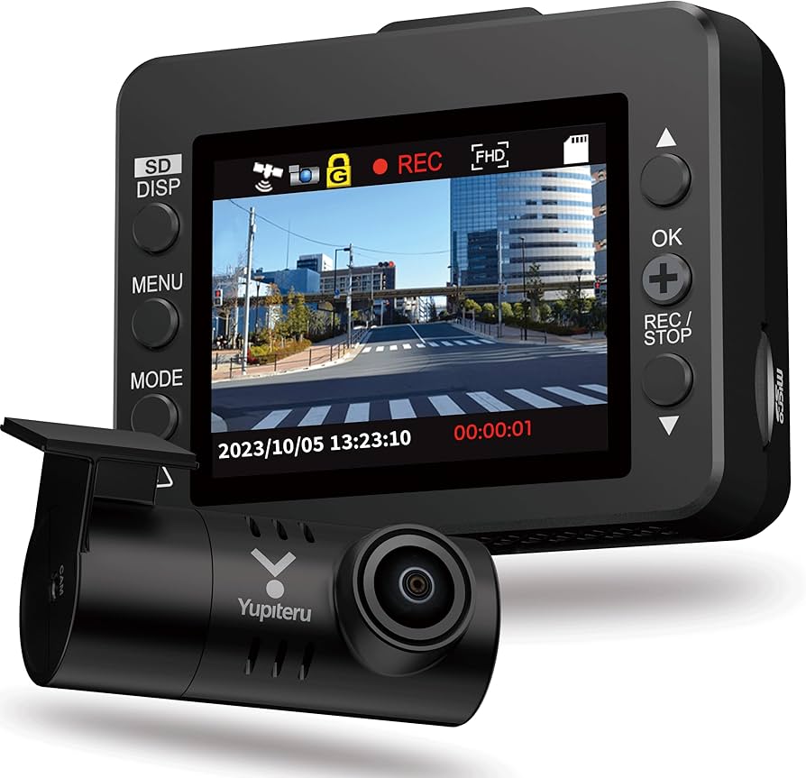 Amazon | ユピテル(Yupiteru) ドライブレコーダー 前後2カメラ WDT620d