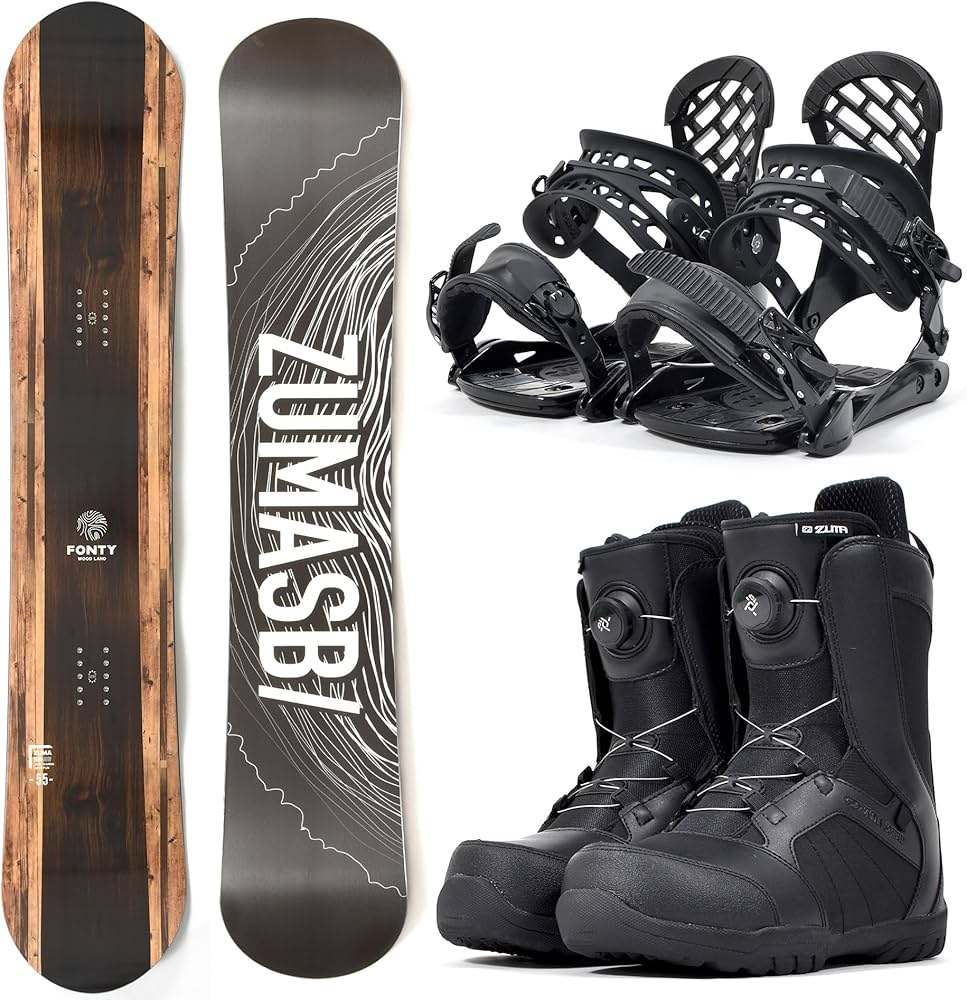 Amazon | ZUMA(ツマ) 23-24 メンズ 3点セット 板 ボード スノーボード