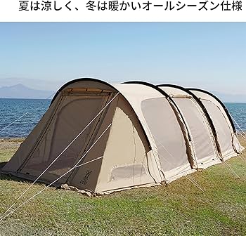Amazon.co.jp: DOD(ディーオーディー) カマボコテント3L【6~7人用】 2