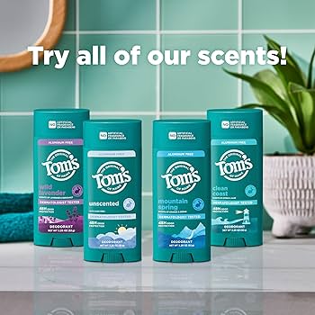 Amazon.com : Tom's of Maine Unscented Natural Deodorant for Men