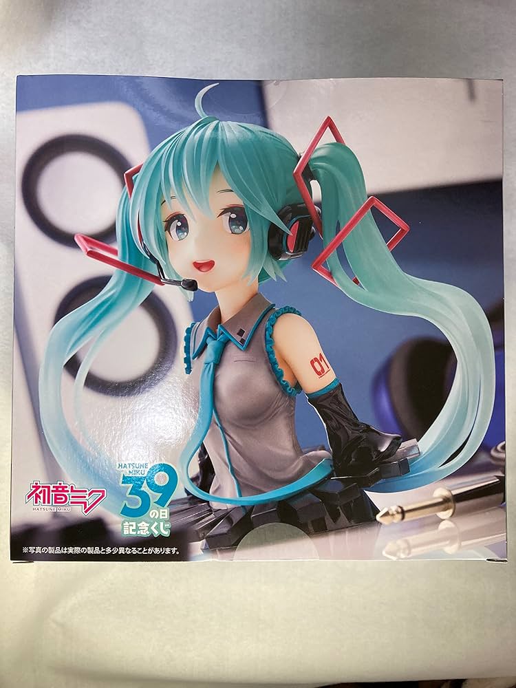Amazon.co.jp: タイトーくじ 初音 39(ミク)の日 記念くじ A賞 胸像