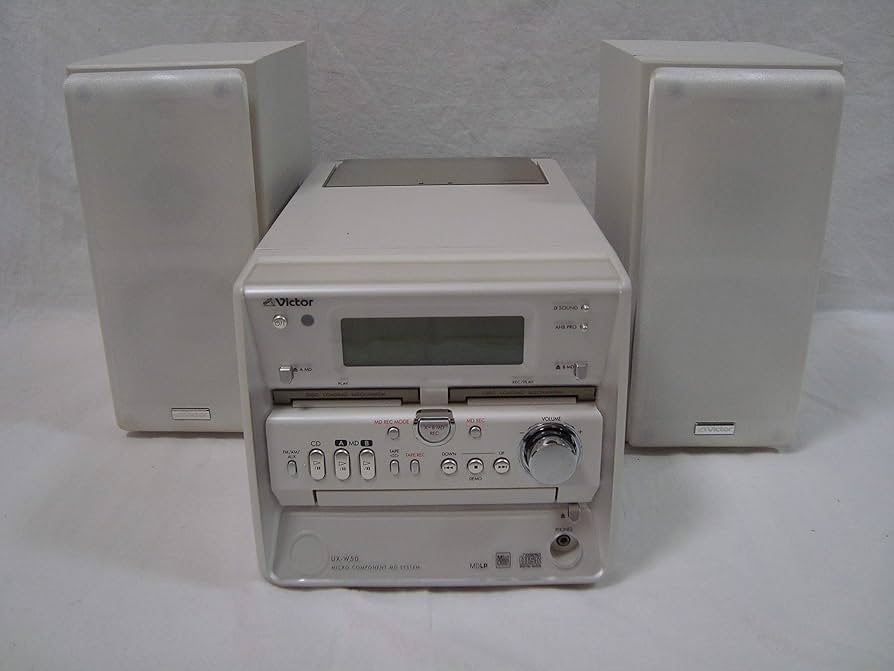 Amazon.co.jp: Victor JVC CA-UXW50-W Micro Component MD System (CD