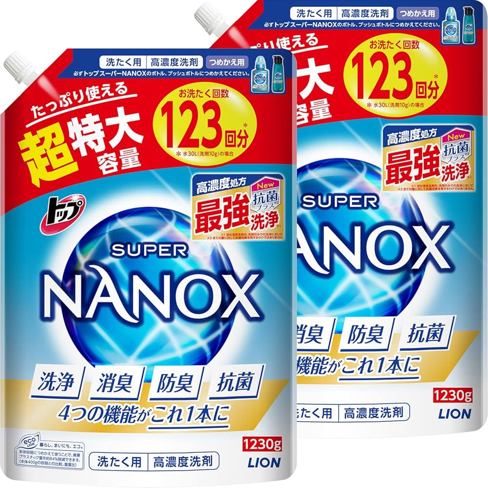 Amazon | トップ ナノックス(NANOX)【まとめ買い 大容量】トップ