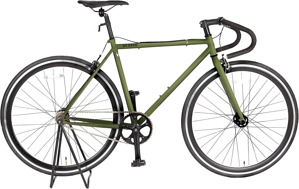 Amazon | TRIBOW ピストバイク PISTO クロモリフレーム 耐久性 700C