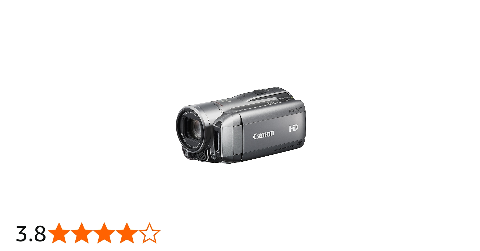 Amazon | Canon フルハイビジョンビデオカメラ iVIS HF M31 シルバー