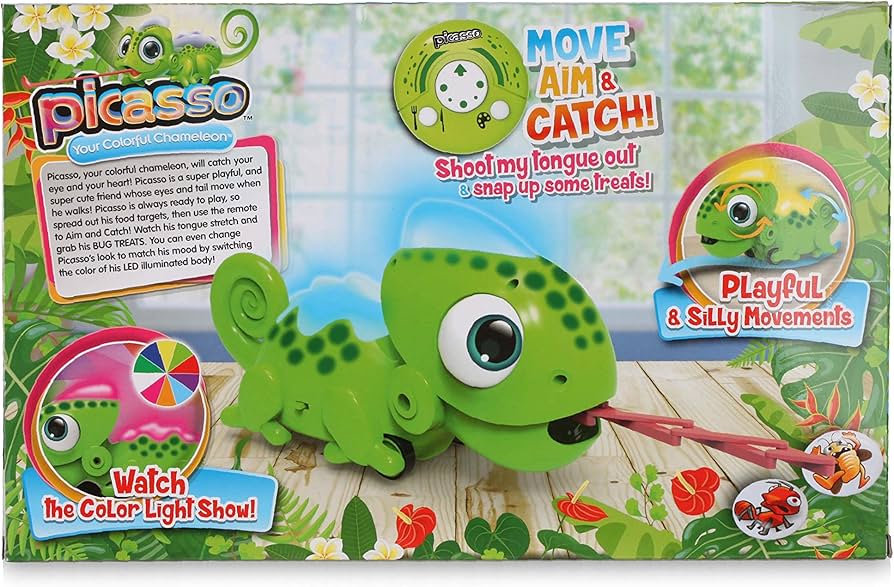 Amazon.com: Basic Fun Anipets - Picasso: The Colorful Robo