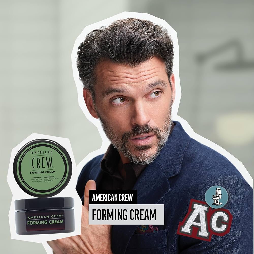 Amazon.com: American Crew Men's Hair Forming Cream, Like Styling
