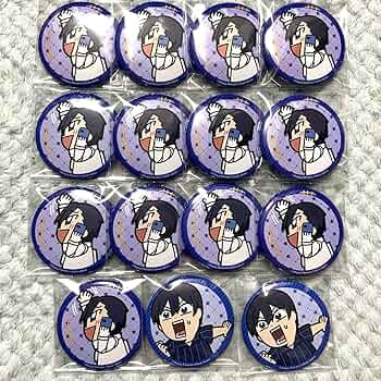 Amazon.co.jp: あんスタ ぶくスタ 氷鷹北斗 氷鷹誠矢 缶バッジ ぶくぶ