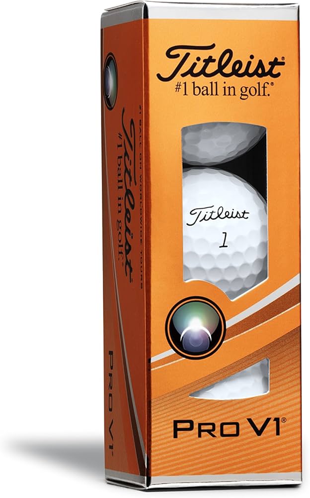 Amazon | Titleist Pro V1 Golf Balls - Pack 3 Balls | タイトリスト