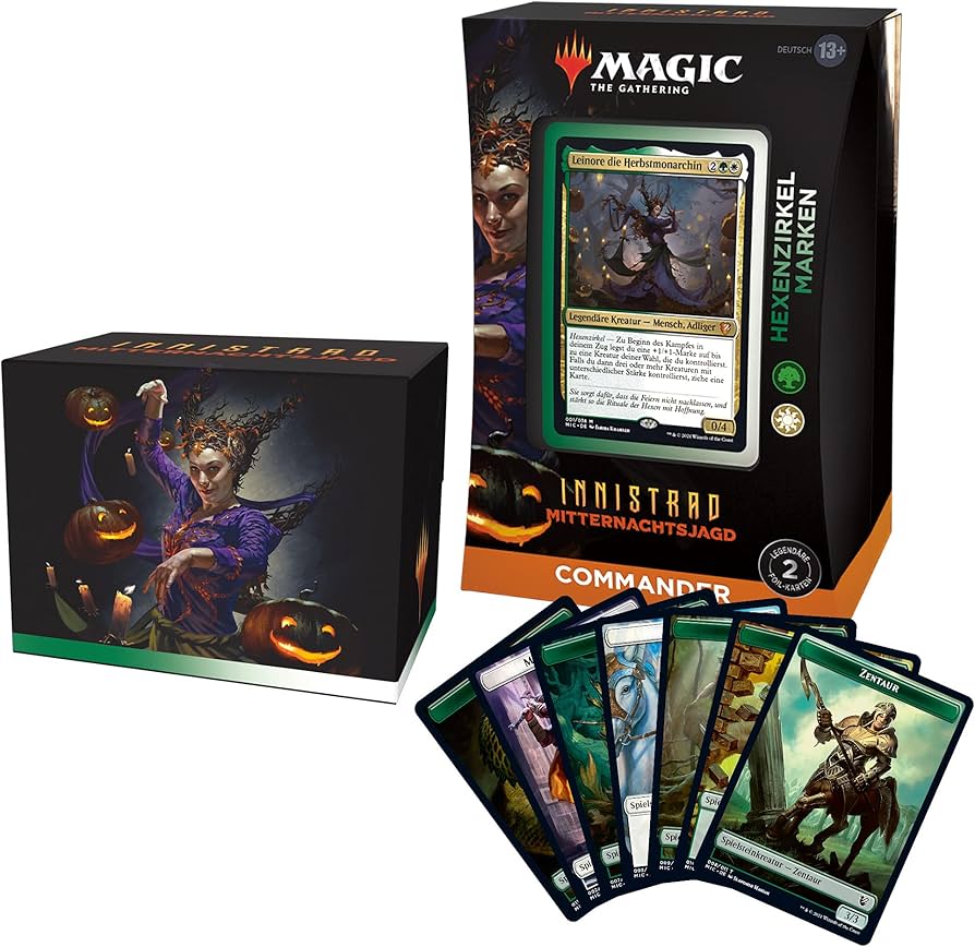 Magic the Gathering Innistrad Mitternachtsjagd Commander-Deck