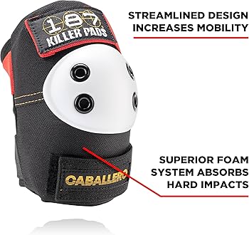 Amazon.co.jp: トリプル エイト 187 キラー パッド スケートボード 膝