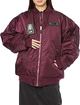 Amazon | [エックスガール] ジャケット OVERSIZED MA-1 レディース