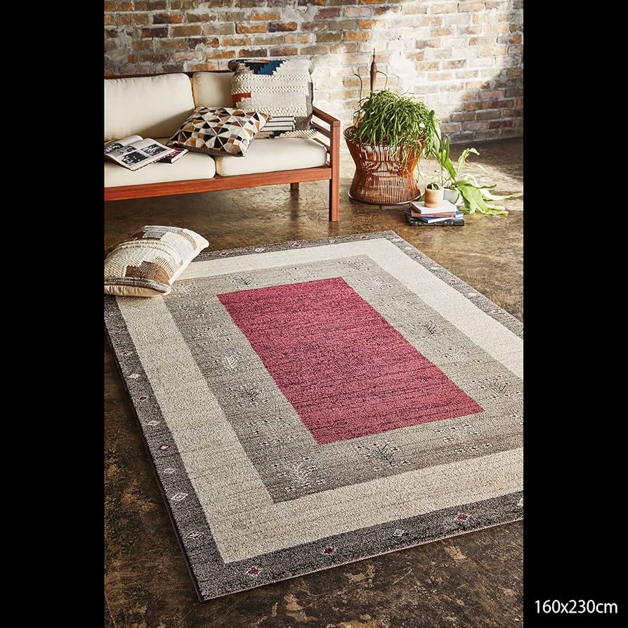 Amazon｜【正規品】 プレーベル(prevell) ヴォルテ ラグ ウィルトン