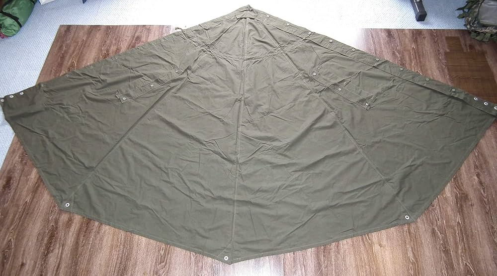 Amazon | ポーランド軍 ポンチョテント サイズ3（180～190cm