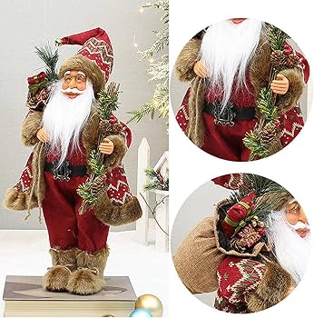 Amazon.co.jp: サンタクロース像、サンタクロースの置物 | クリスマス