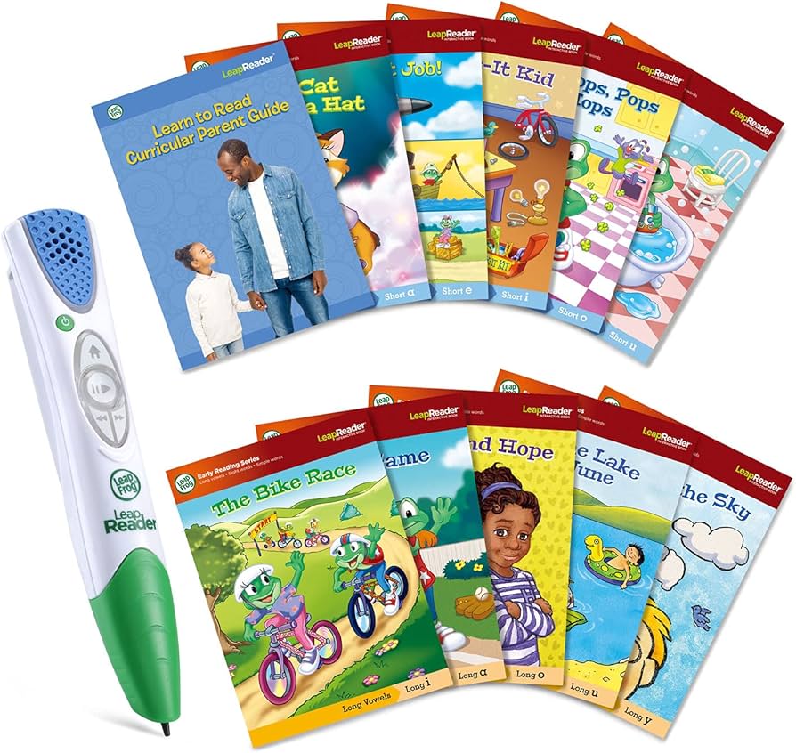 Amazon.com: LeapFrog LeapReader System Learn to Read 10 Book