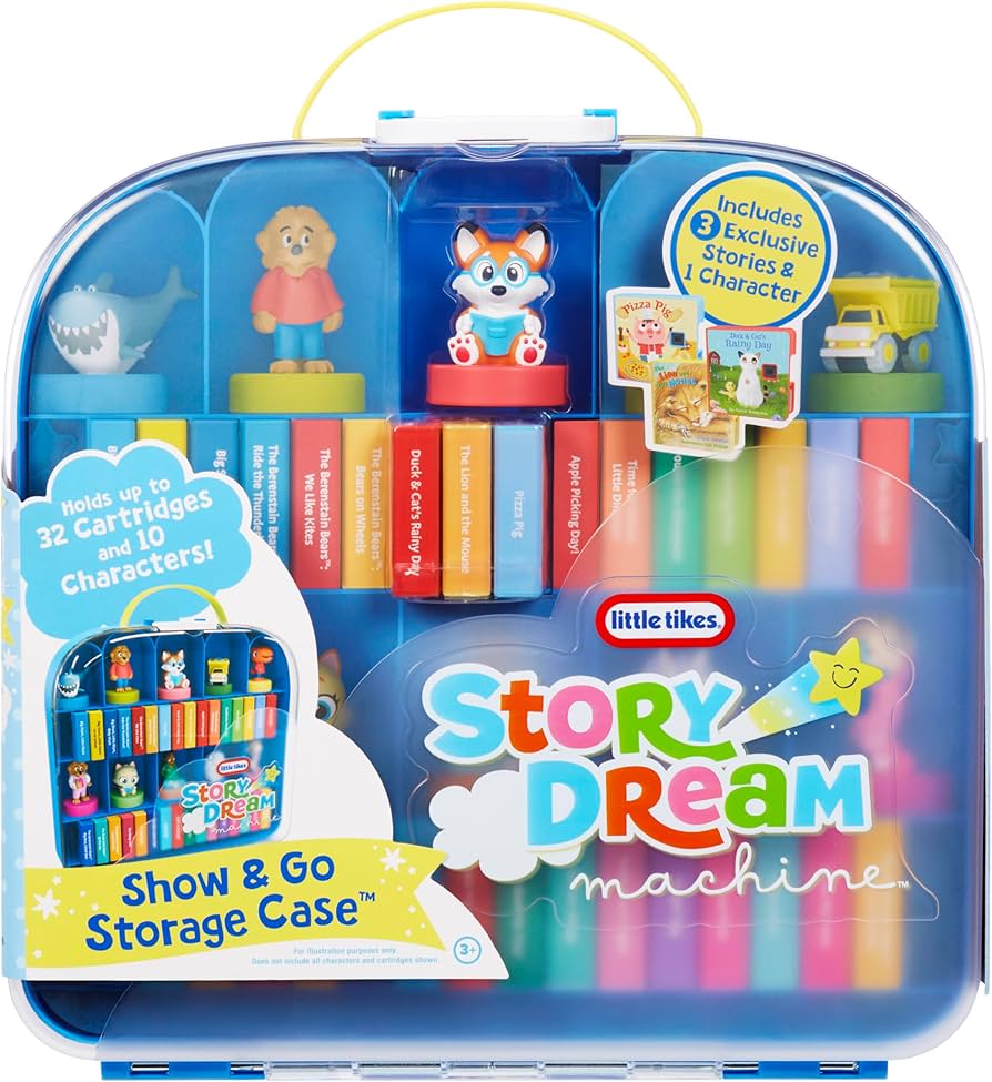Amazon.com: Little Tikes Story Dream Machine Show & Go Storage