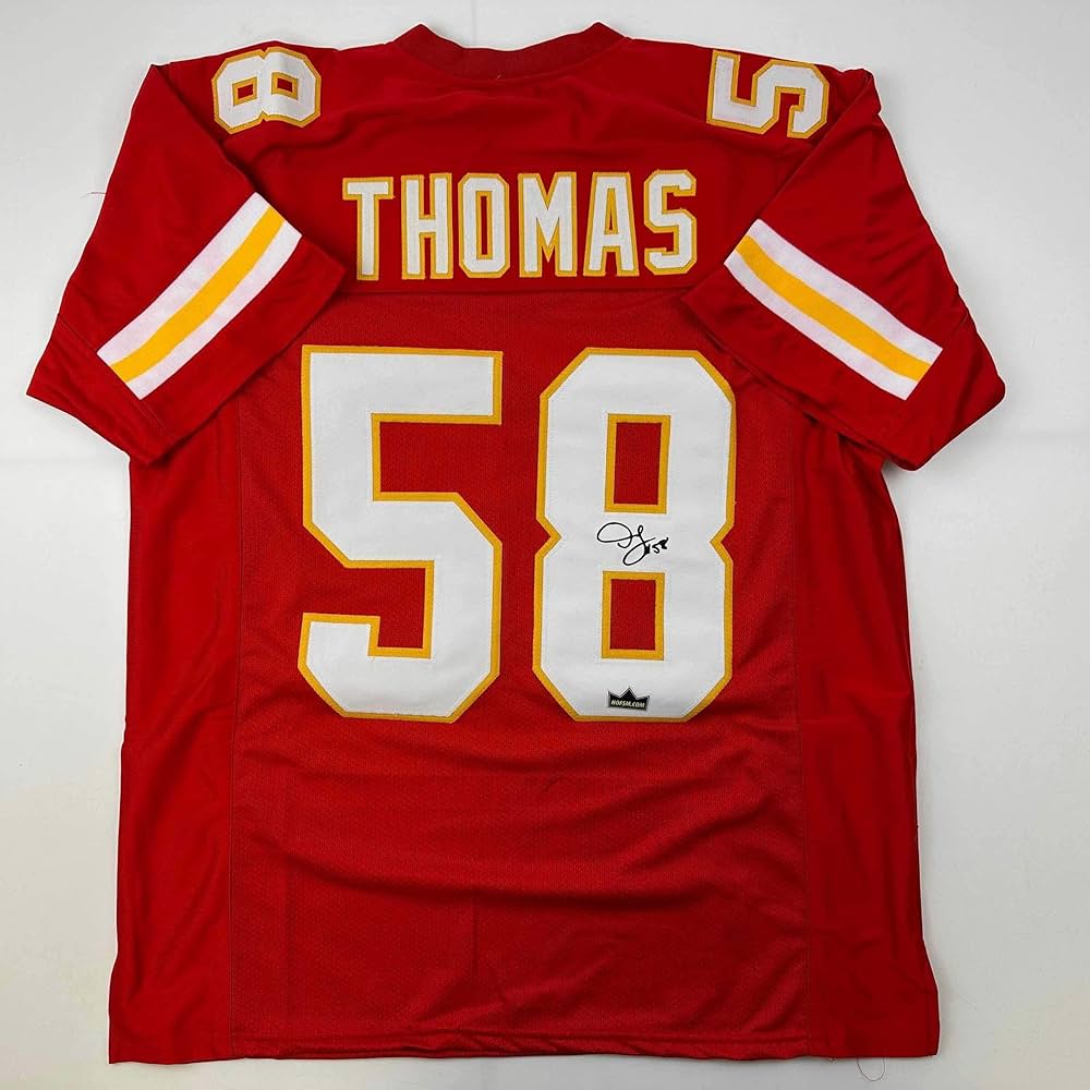 Amazon.com: Facsimile Autographed Derrick Thomas Kansas City Red
