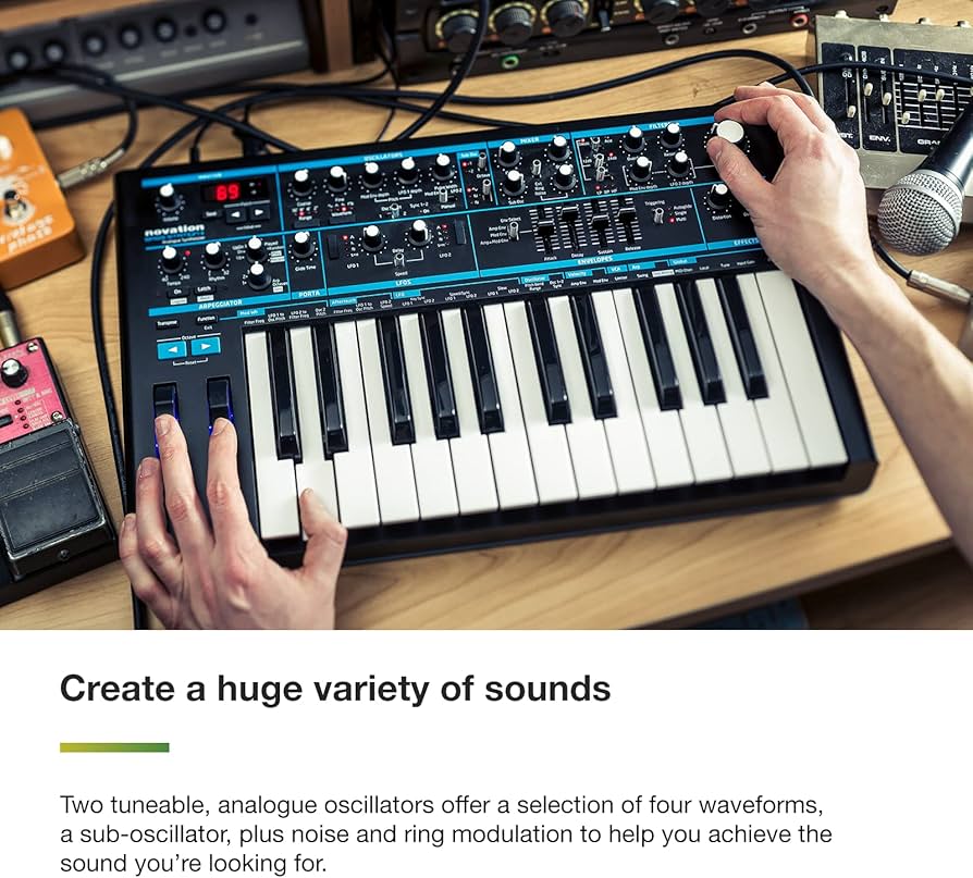 Amazon.com: Novation Bass Station II Analog Monosynth – includes