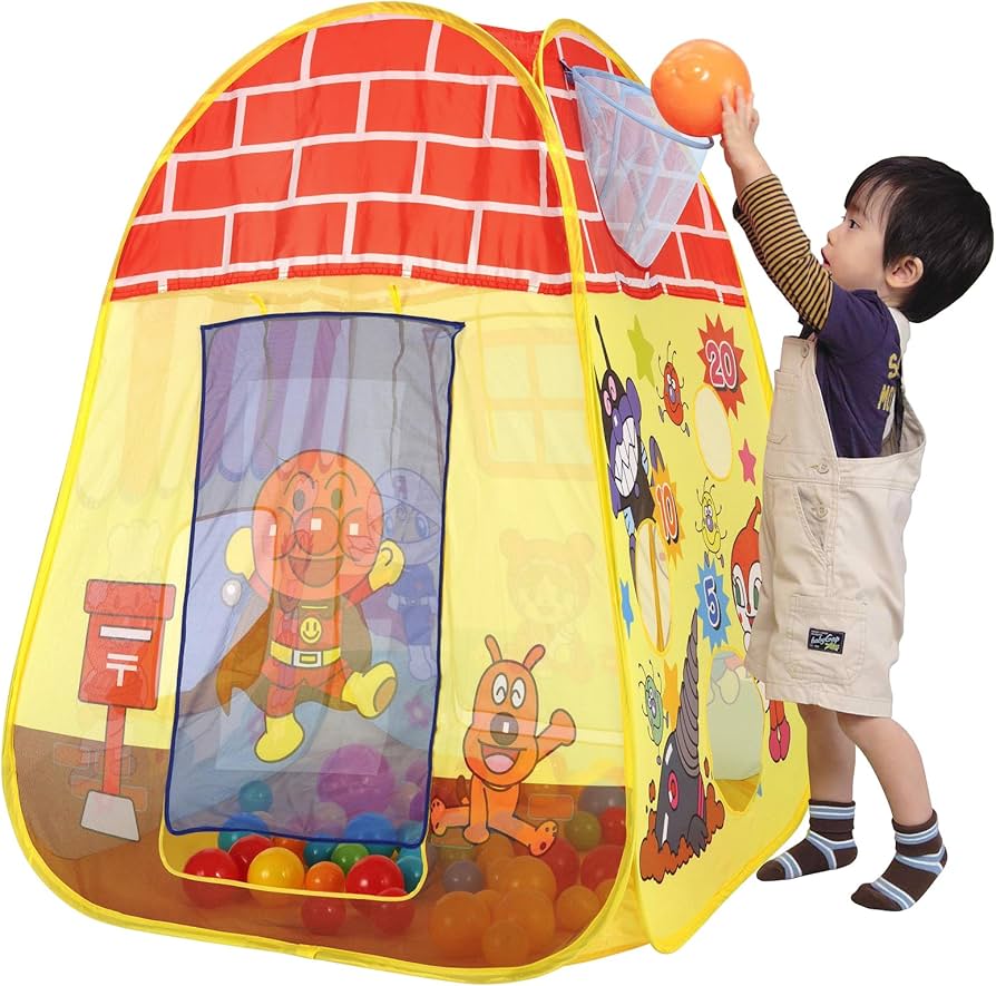 Amazon.co.jp: アンパンマン おりたたみボールテント : おもちゃ