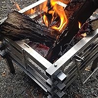 Amazon | Coleman(コールマン) 焚火台 ステンレスファイアープレイス3