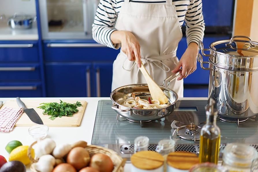 Amazon.co.jp: 宮崎製作所 ジオ ソテーパン25cm 日本製 IH対応オール