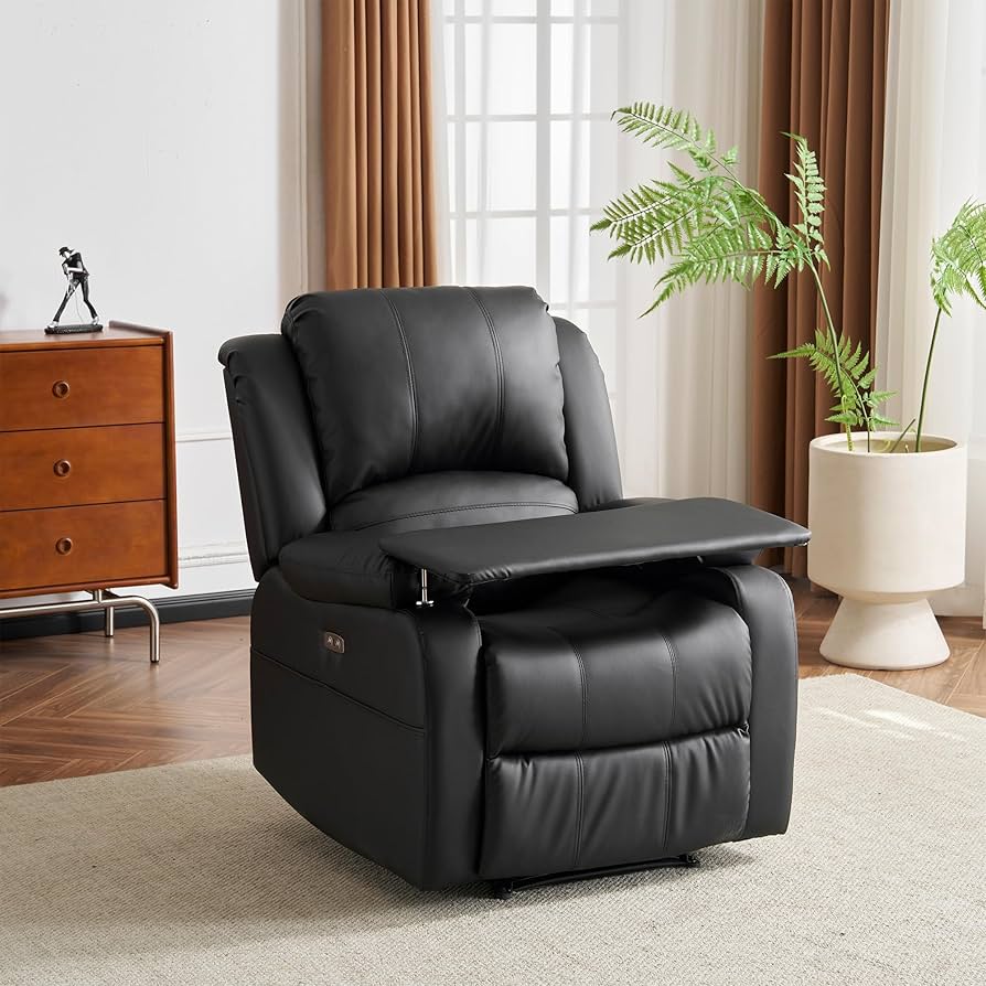 Amazon｜リクライニングソファー 電動 高さ調節可能な可動テーブル付き