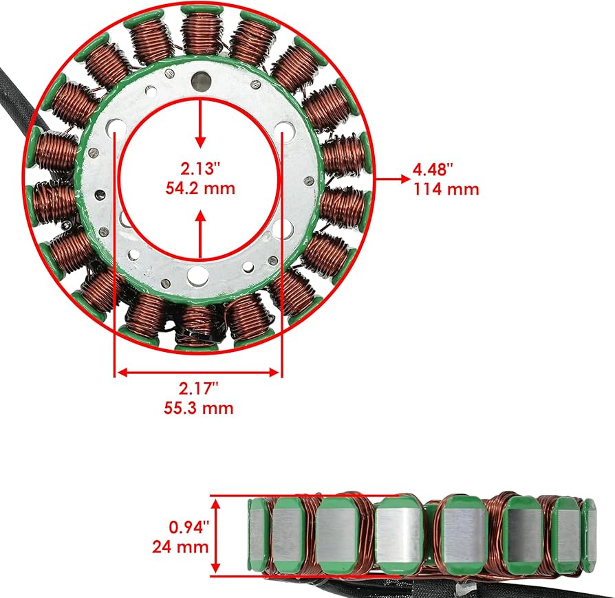 Amazon | Caltric ステータ&ピックアップコイル&ガスケット ヤマハ