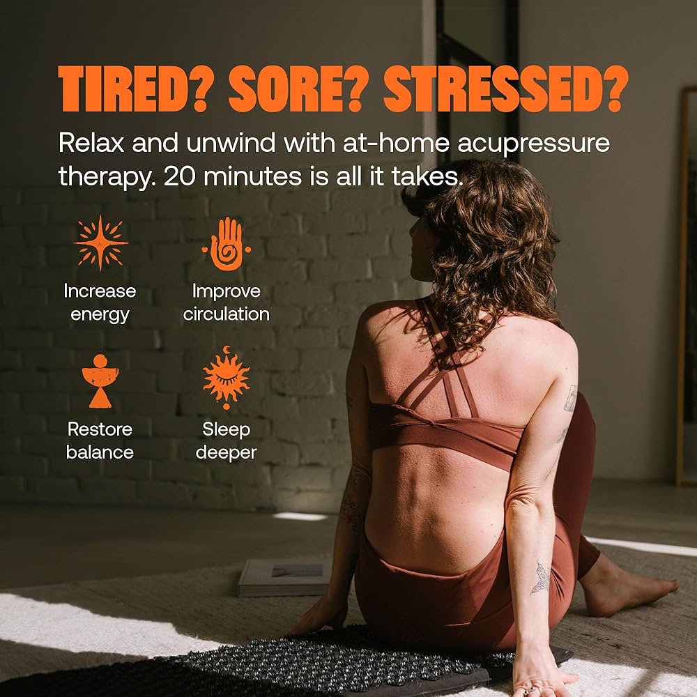 Amazon.com: ShaktiMat Premium Acupressure Mat, Level 1 Intensity