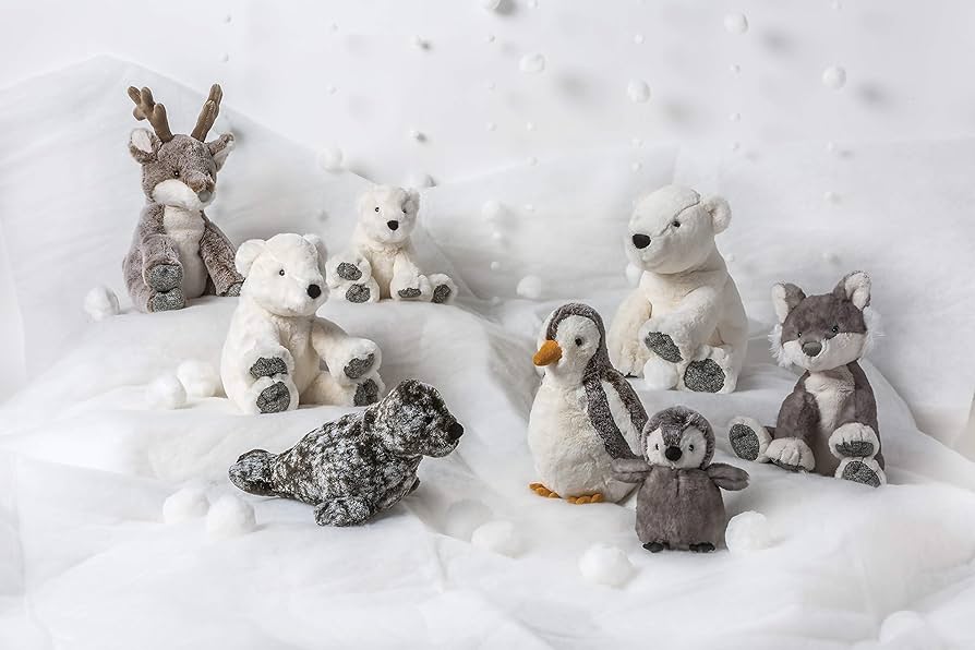 Amazon.co.jp: Mary Meyer Chillin' 北極ぬいぐるみ ソフトトイ