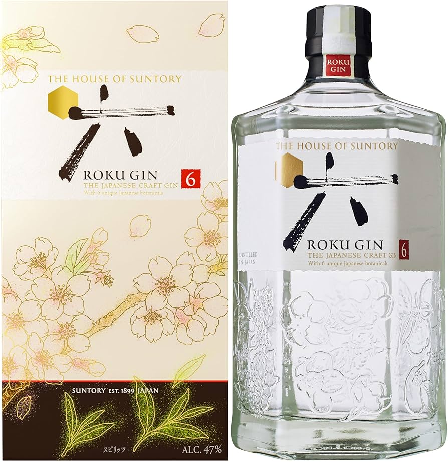 Amazon.co.jp: ROKU〈六〉 サントリージャパニーズクラフトジン 700ml