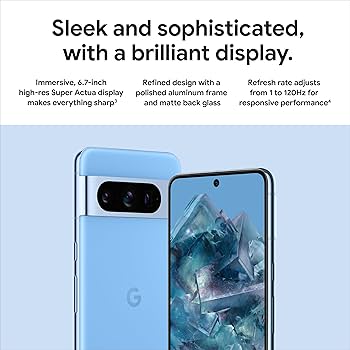 Amazon.com: Google Pixel 8 Pro - Unlocked Android Smartphone with